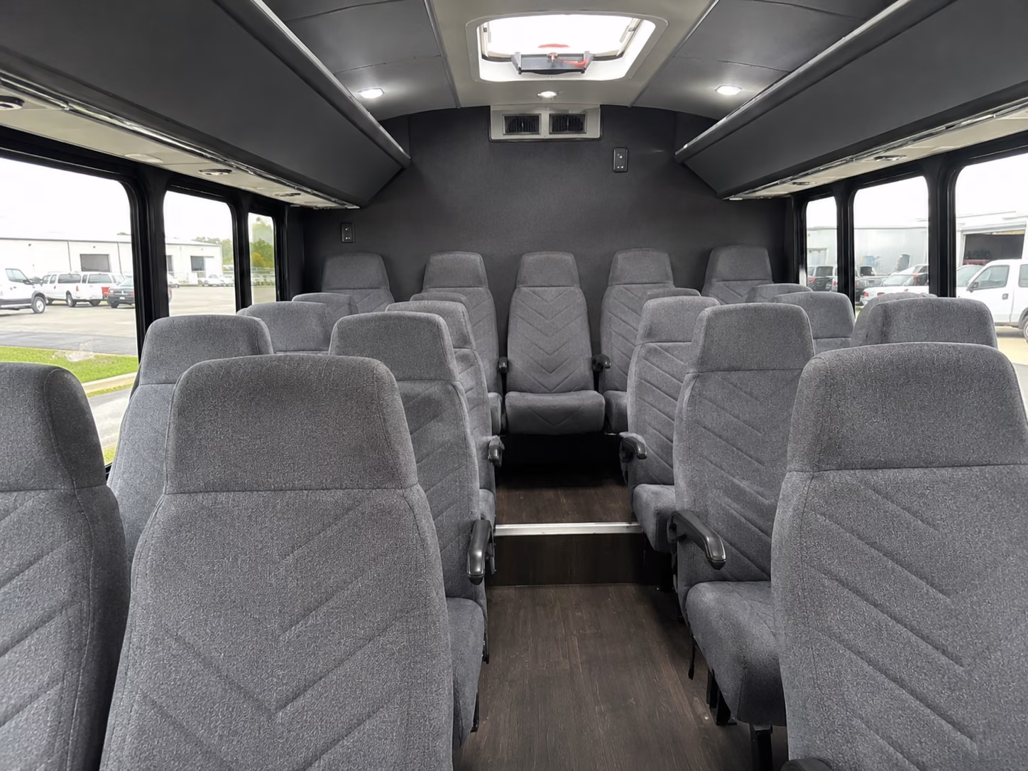 pico rivera 15 passenger minibus inside