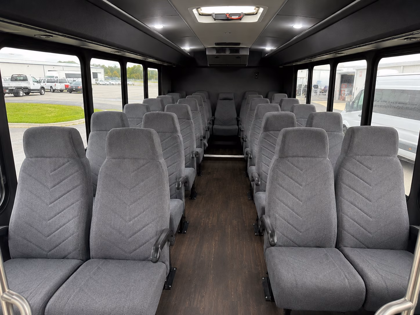 pico rivera 20 passenger minibus inside
