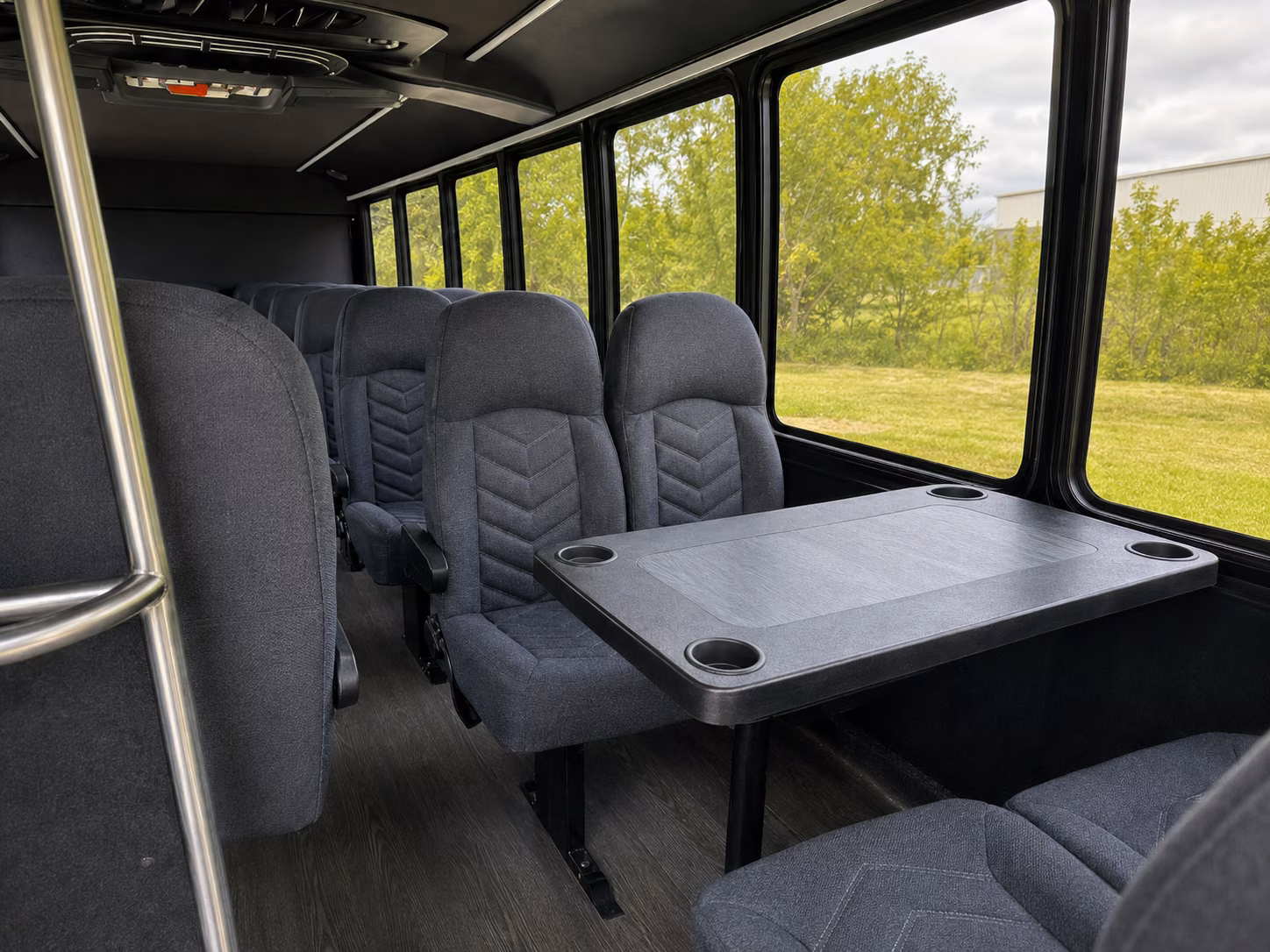 pico rivera 20 passenger minibus interior