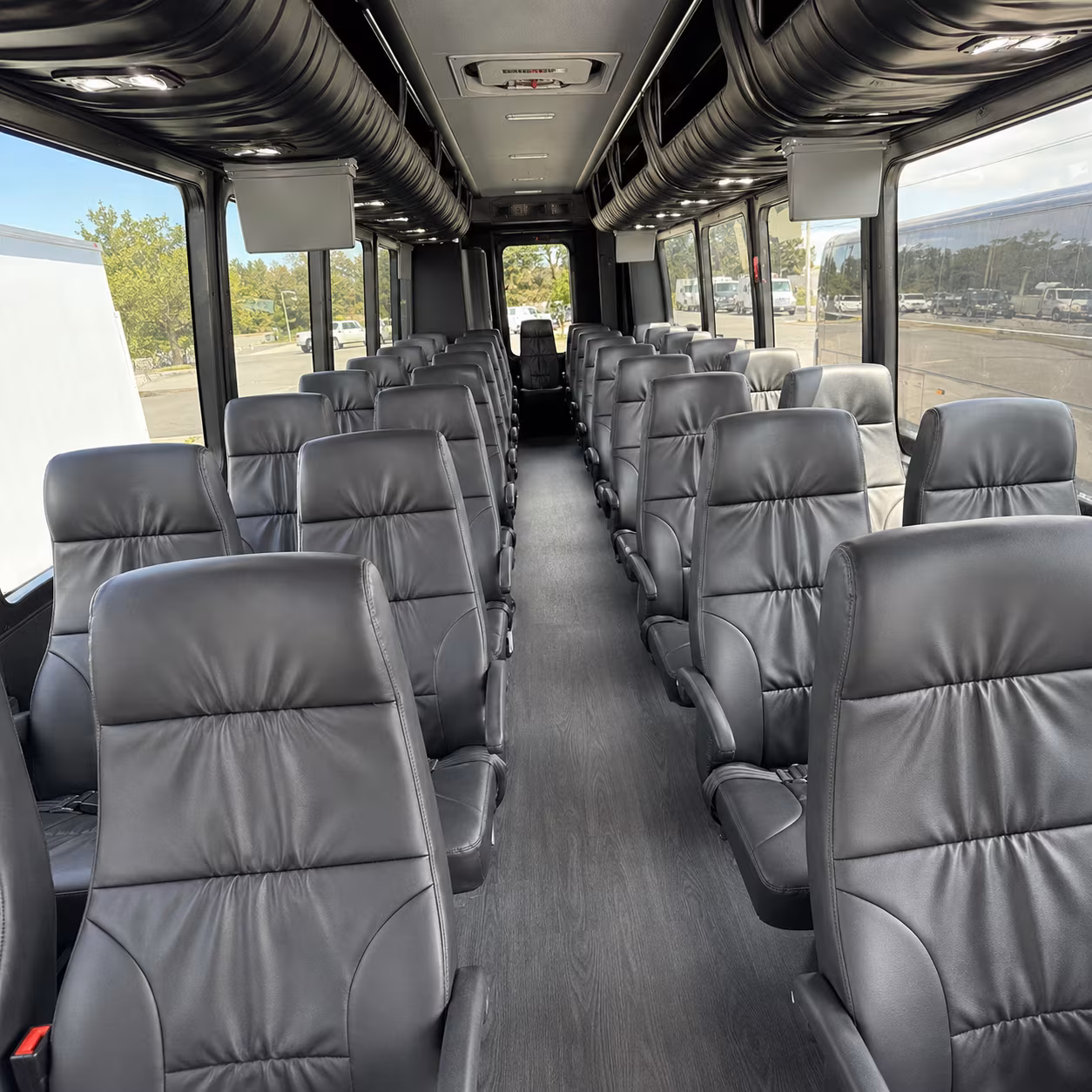 pico rivera 30 passenger minibus inside