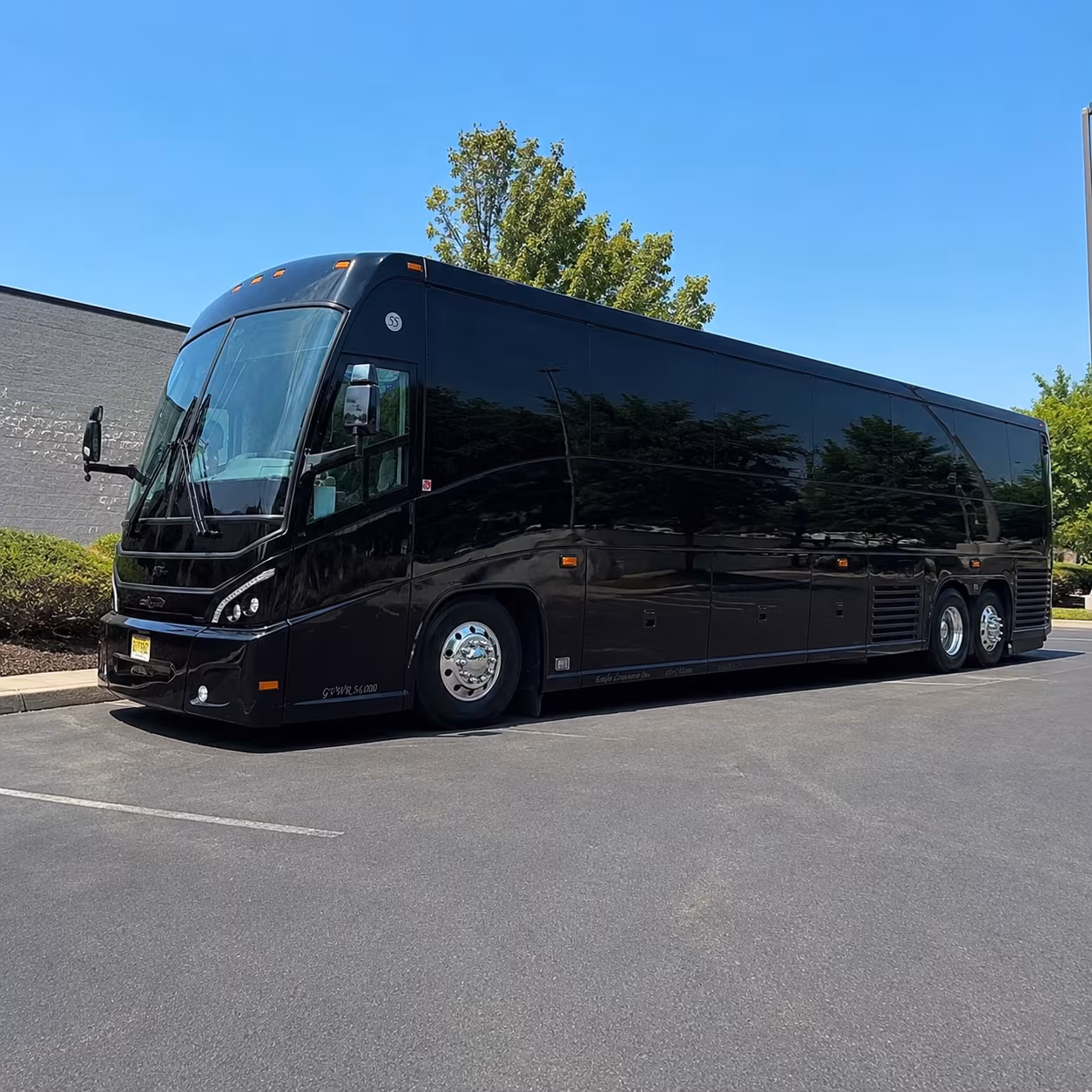 pico rivera 56 passenger charter bus