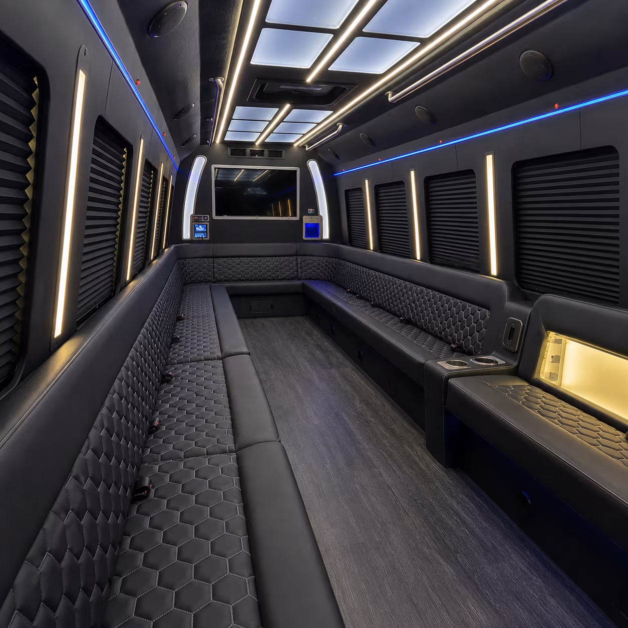 pico rivera party bus rentals inside