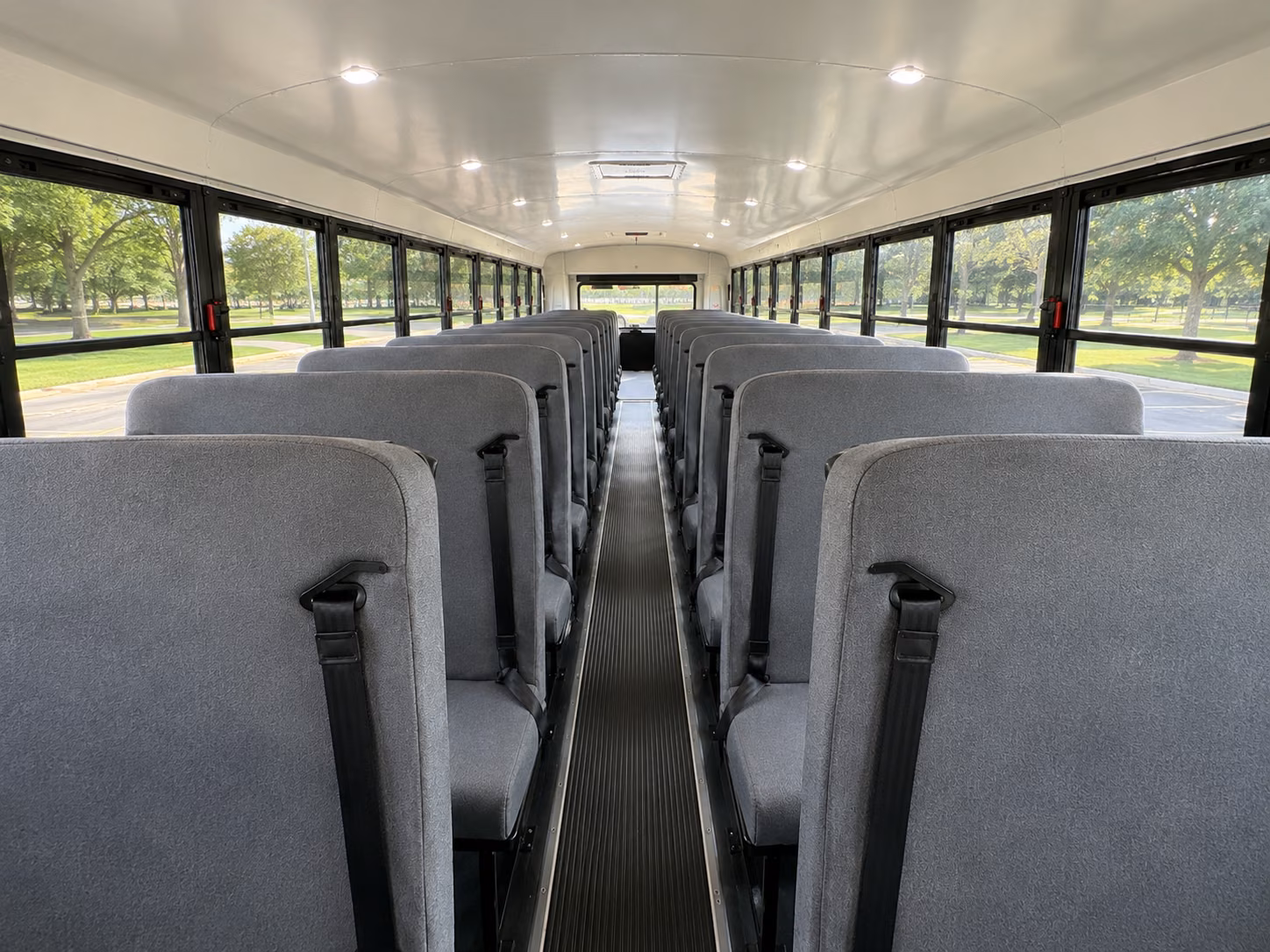 pico rivera school bus interior