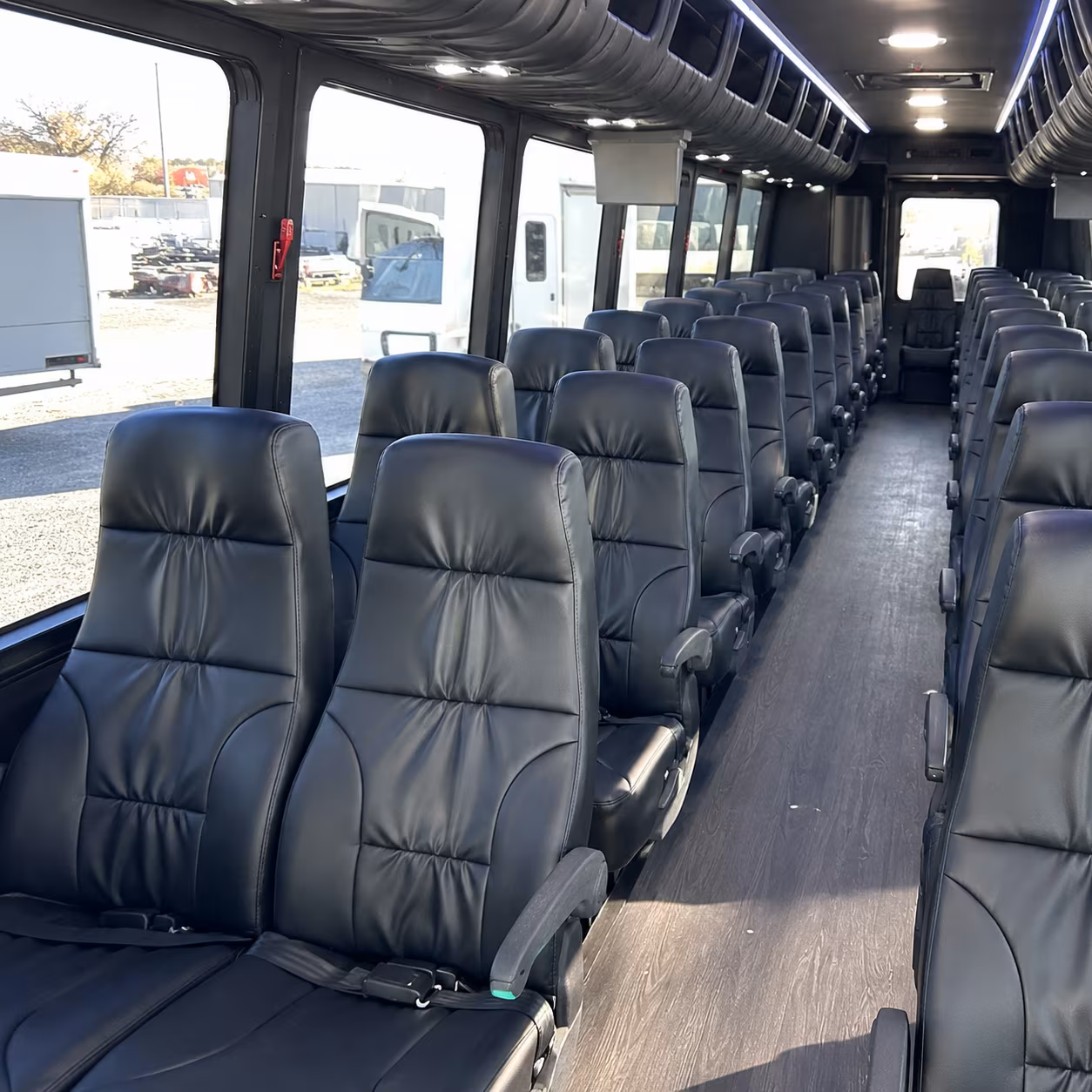 pico rivera sporting event transportation onboard seating