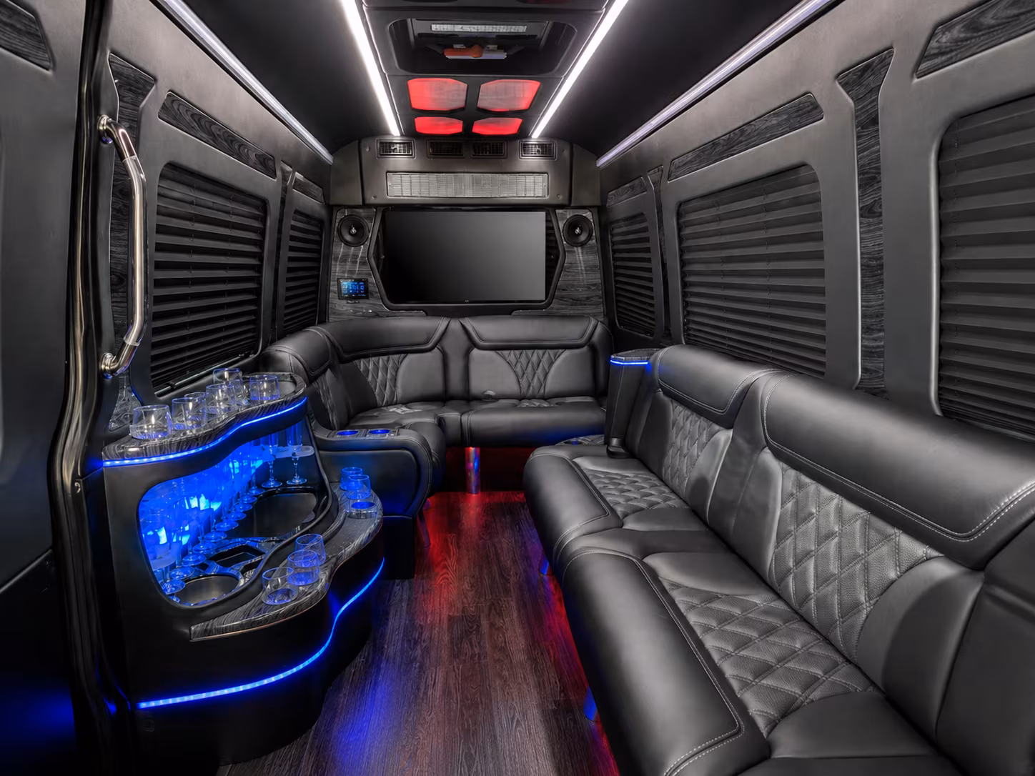 pico rivera sprinter limousine inside