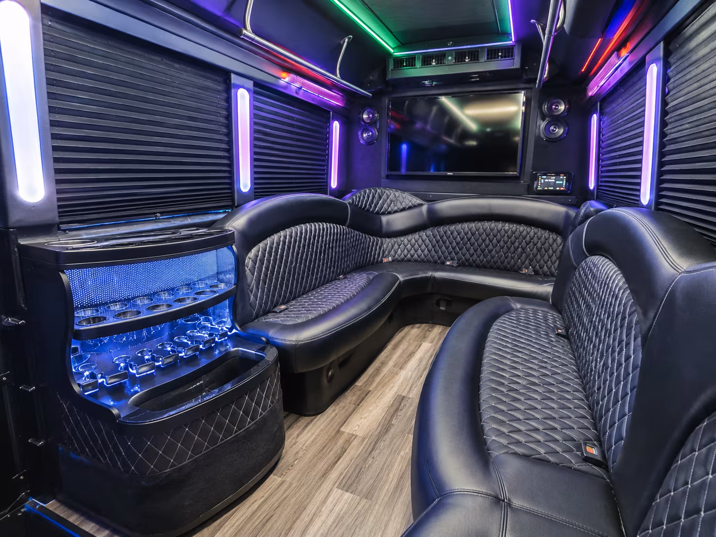 pico rivera wedding party bus rental