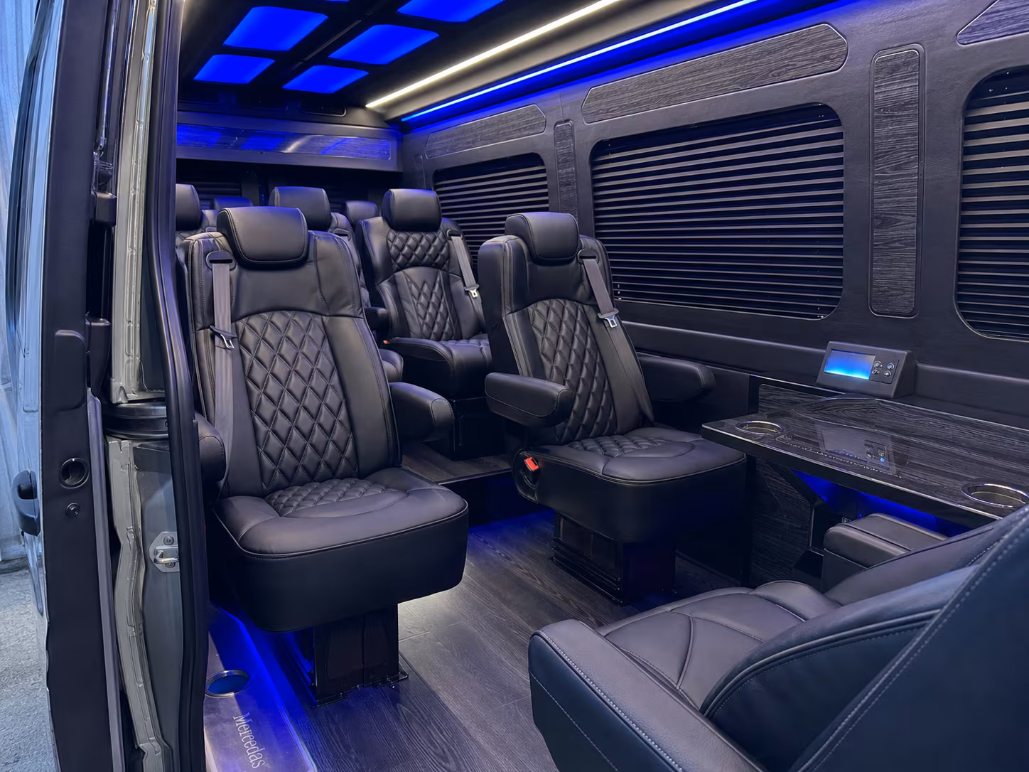 sprinter van transportation for groups and events across pico rivera